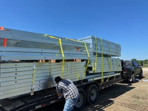 Loading the truck
